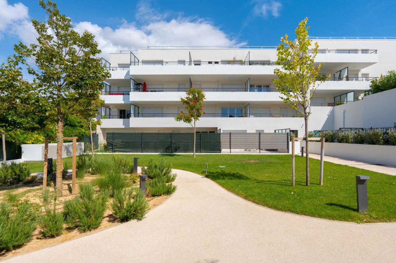 T2 Entre La Plage Et Le Velodrome-Terrasse / Parking 马赛 外观 照片