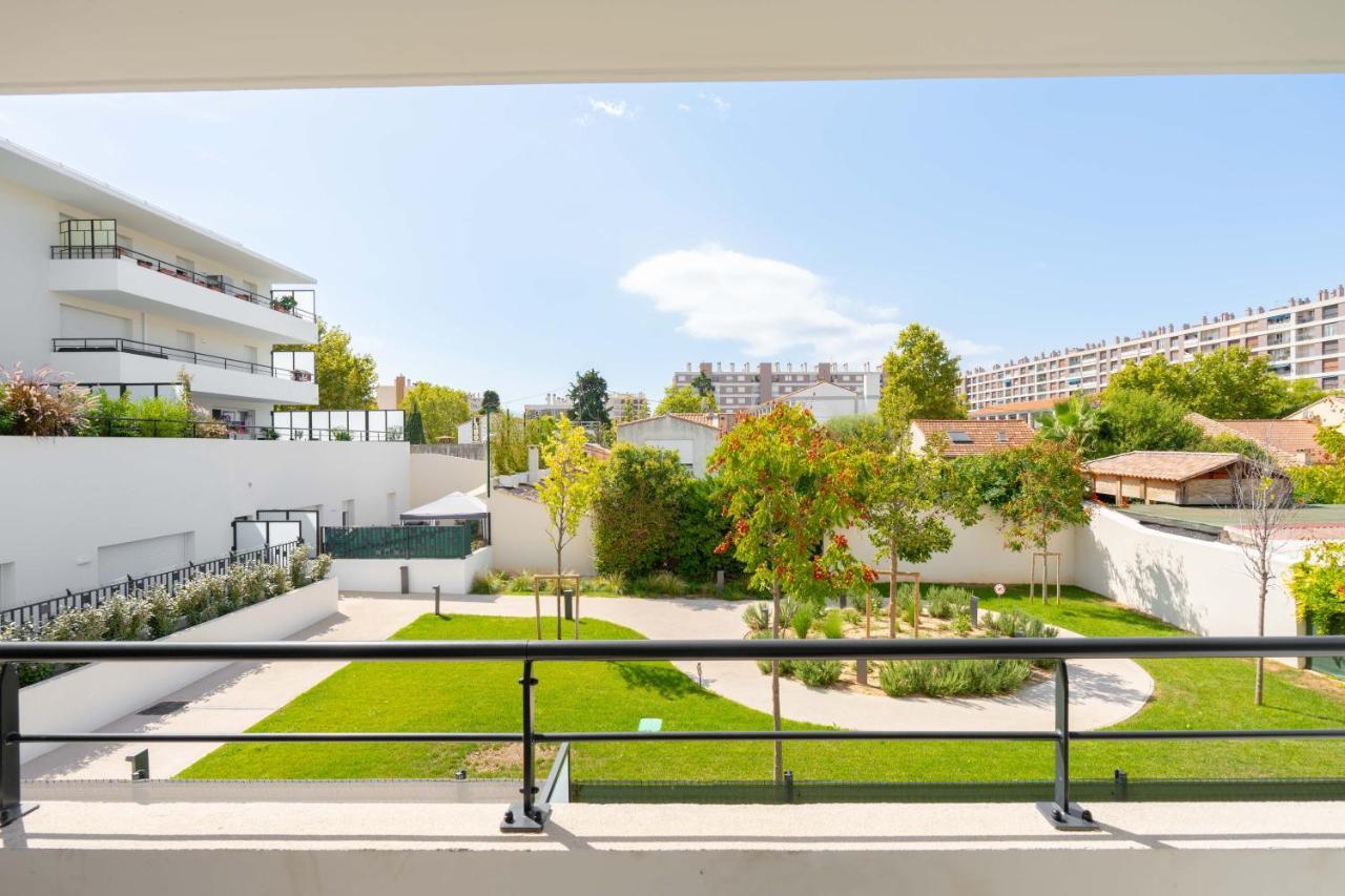 T2 Entre La Plage Et Le Velodrome-Terrasse / Parking 马赛 外观 照片